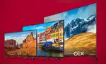 All Size New Led TV 32,40,43,50,55 Voice Remote Bluetooth FHD War 1Yr