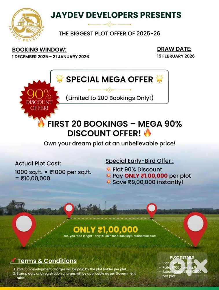 Plots available on shalani mata madir