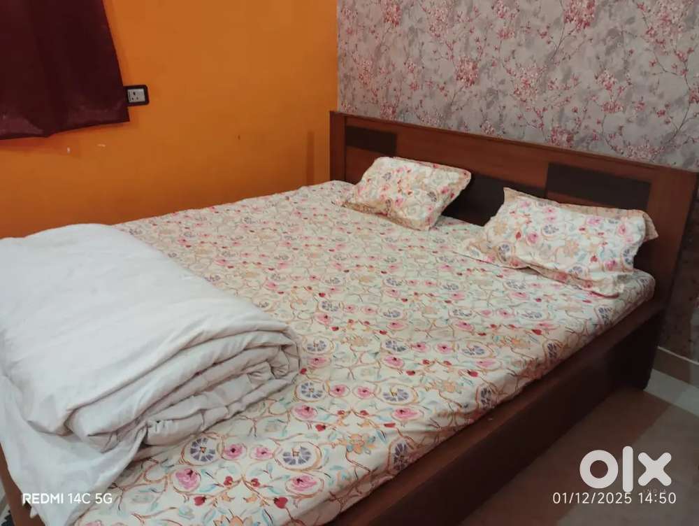 Single furnished room with common bathroom