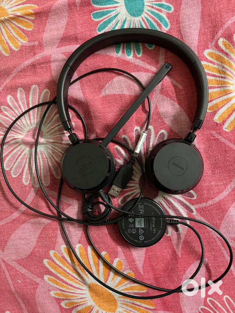 Jabra Evolve 40 MS + HP Wired Mouse (Excellent Condition)