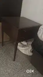 Antique side table for sofas and bed