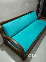 Wooden Sofa cum Bed 6 feet