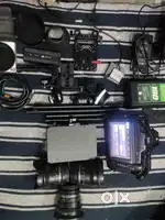 Blackmagic 6k pro super35 full kit with cine lens. Emergency hai