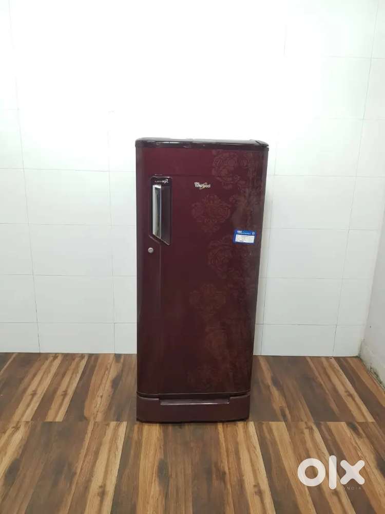 Whirlpool 180ltrs single door refrigerator with warranty and shipping