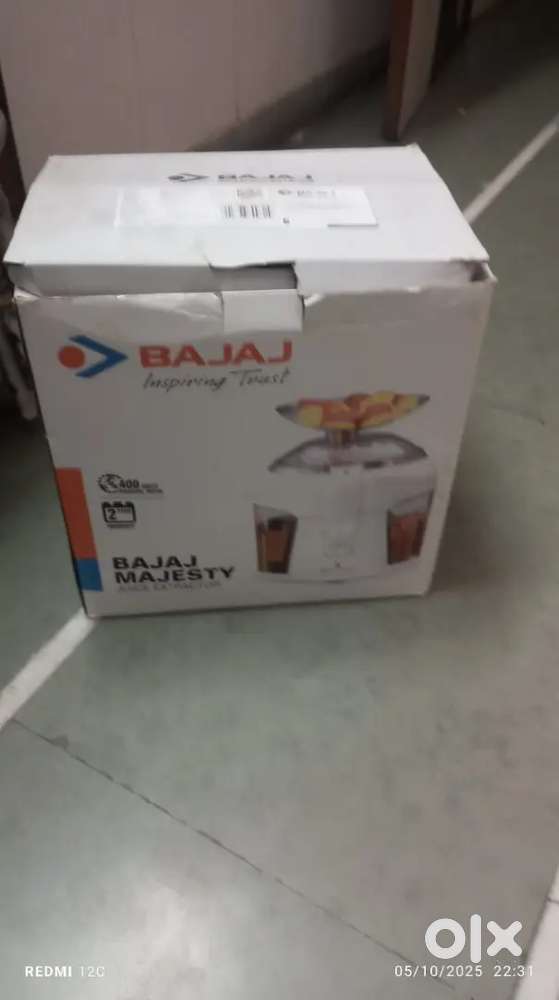 Bajaj majesty juice extractor