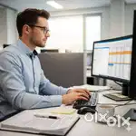 Office Manager and Data entry Operator