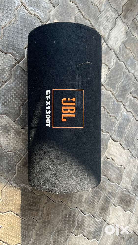 Car Jbl subwoofer and pioneer amp