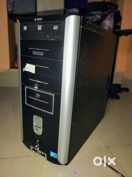 dual core  CPU only intel board 500 gp hdd 8gp ram
