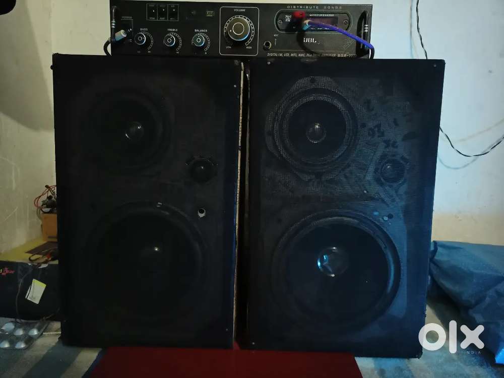 JBL Amplifier with Bass DJ System