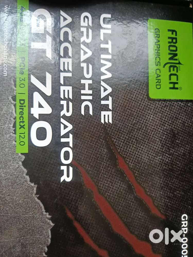 GT 740 4 GB Graphics card