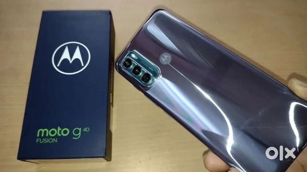 Moto g40 fusion with Box