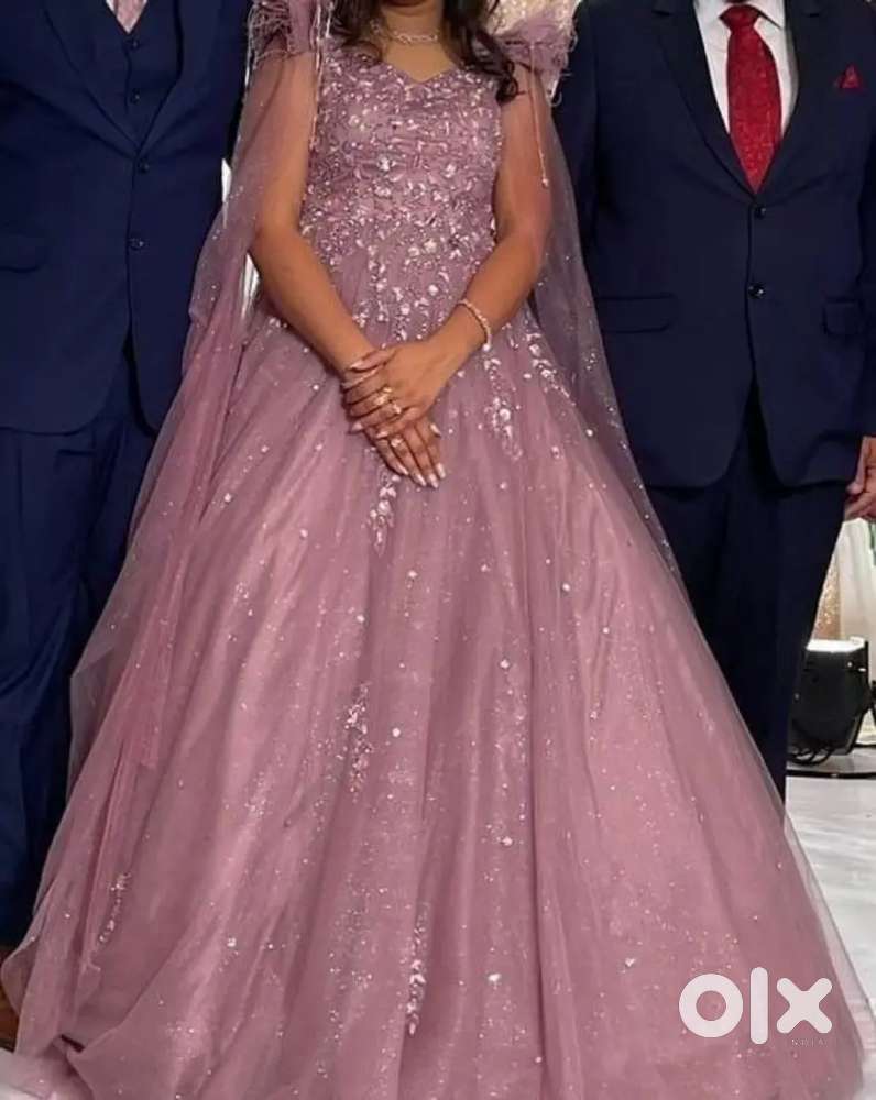 Gown (pink colour)