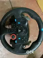 Logitech steering wheel and thrustmaster flight simulator brand new.