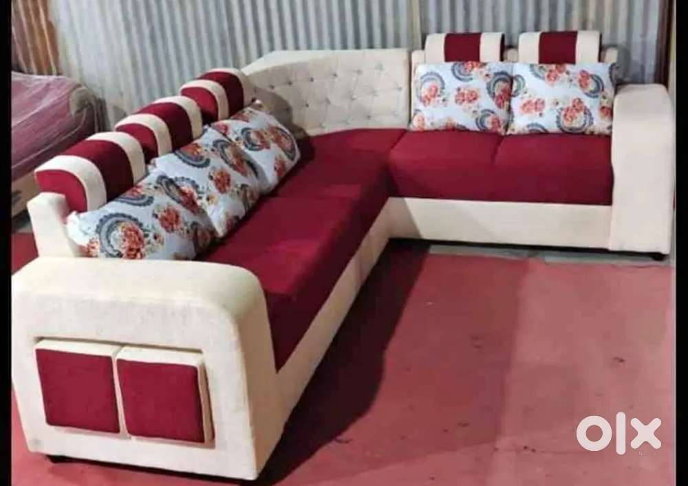Premium quality L shape sofa set available in starf premium  furniture
