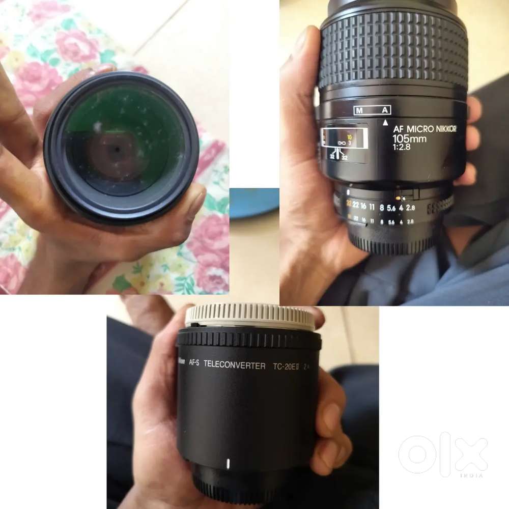 Nikon DSLR lens 105mm 1:2:8