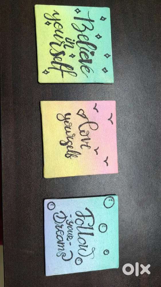 Calligraphic art pieces for sale @ Tiny Tales in ink