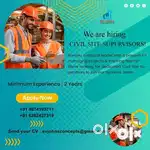 Civil site supervisors required for a reputed architecture firm