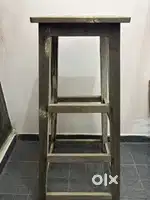 4 Feet Wooden Stool -Neem Tree