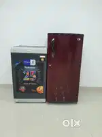 Lg 192ltr fridge & 6.5kg machine for good price & with free shipping