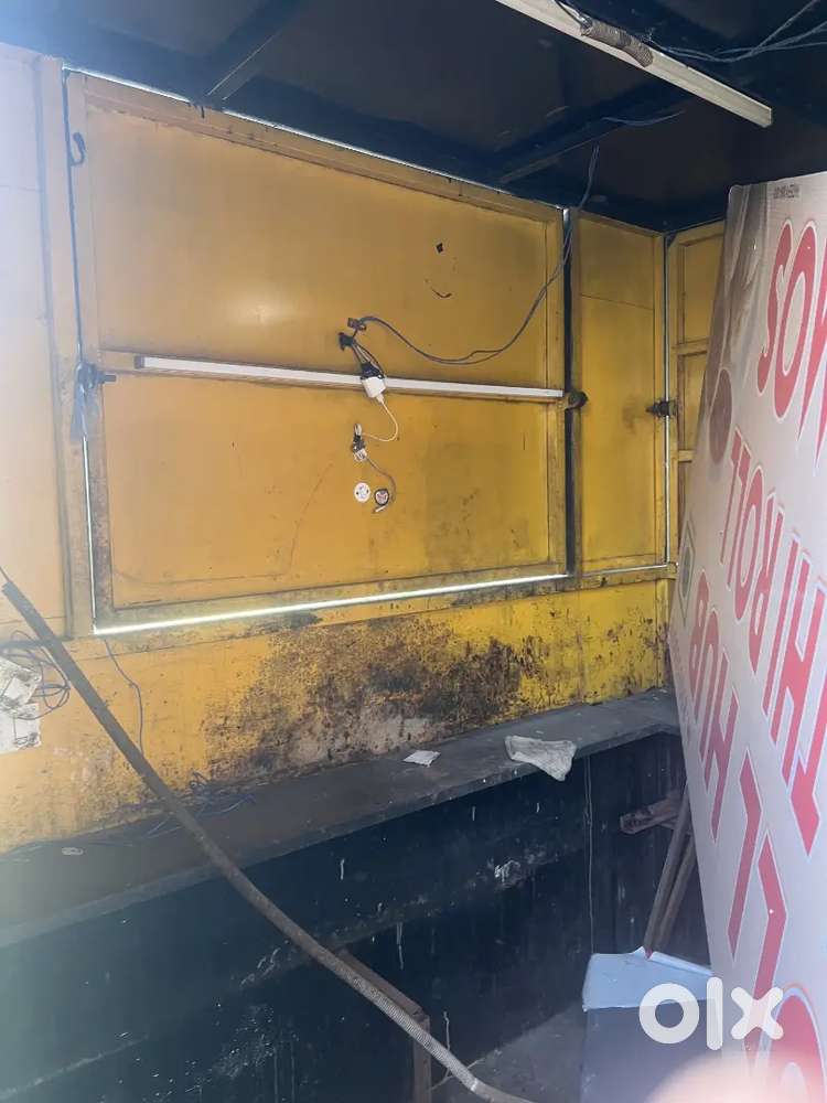 6*6 Feet Metal Food Cart For Sale