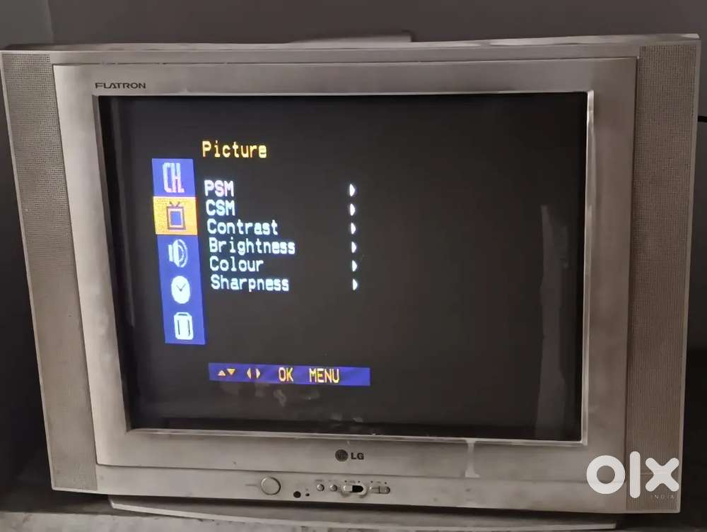 LG colour TV working condition