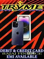 TRYME 256GB IPHONE 14 PRO MAX 87% Battery Health Full Kit Box