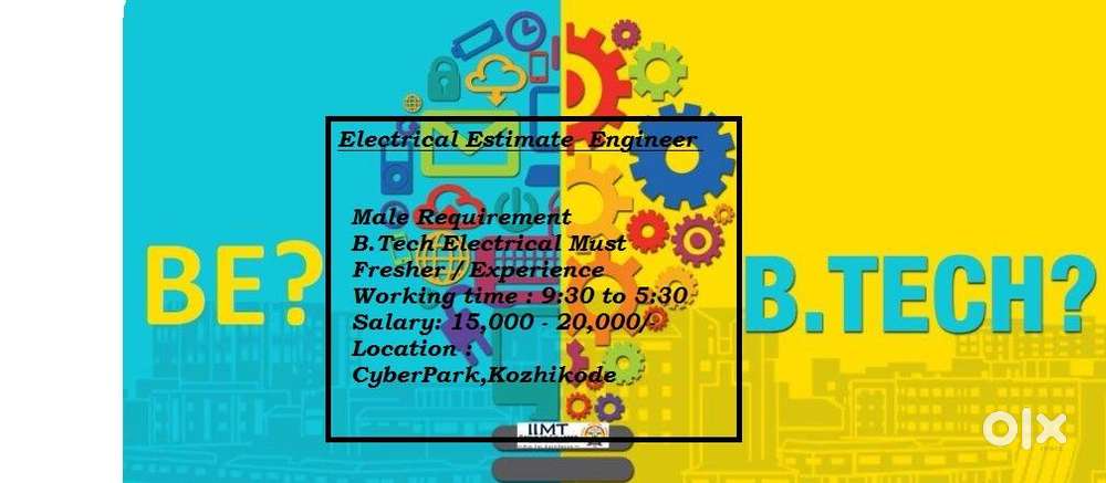 Electrical Estimate  Engineer - Cyberpark