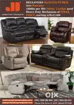 Recliner sofa manufacturer 3yr warranty top quality 45+ designs