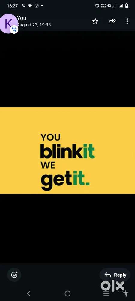 Hiring for lucknow blinkit delivery boy job