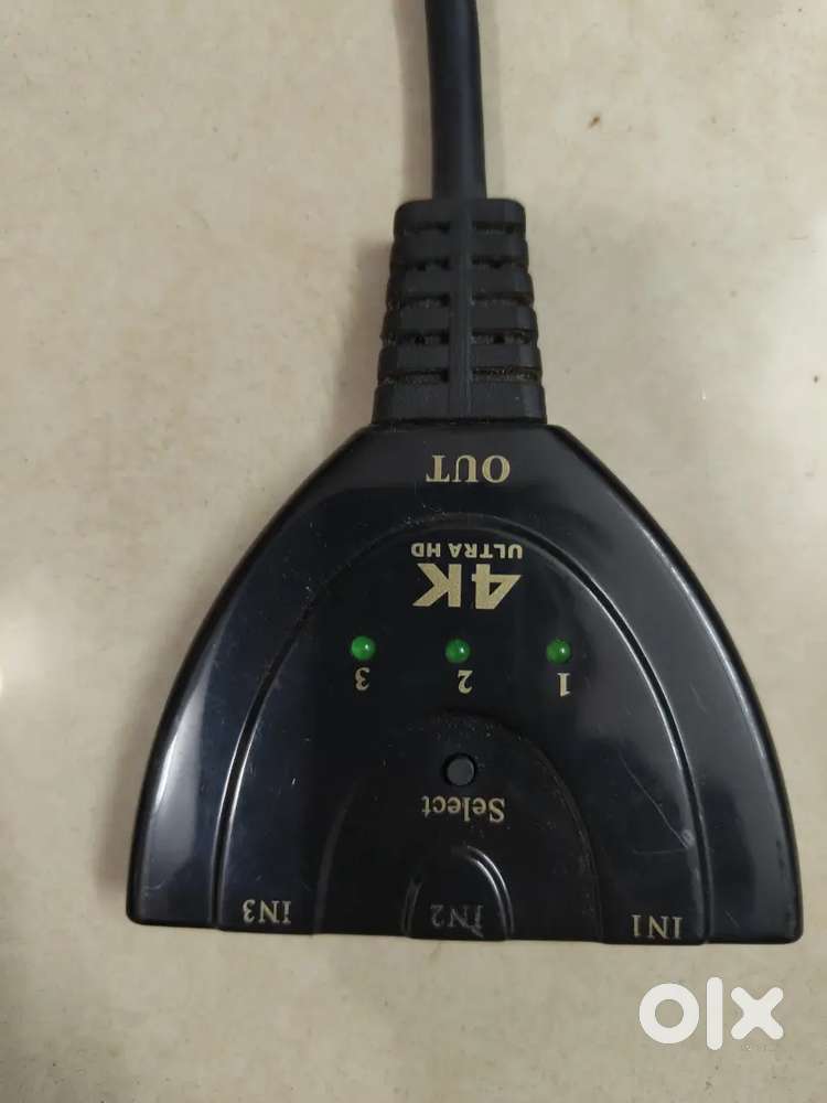 4k HDMI Splitter cable - convert 1 Port into 3