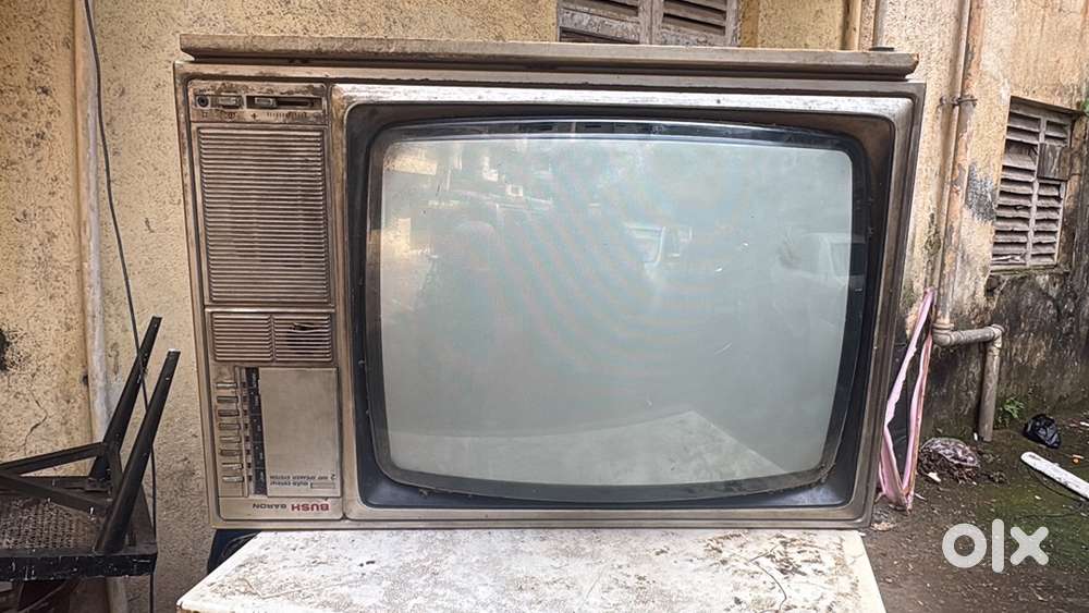 Antique old tv