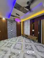 110sq 3bhk semi furnished floor with lift and car parking