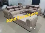 Latest design l shape corner sofa set 3 years warranty AA 202