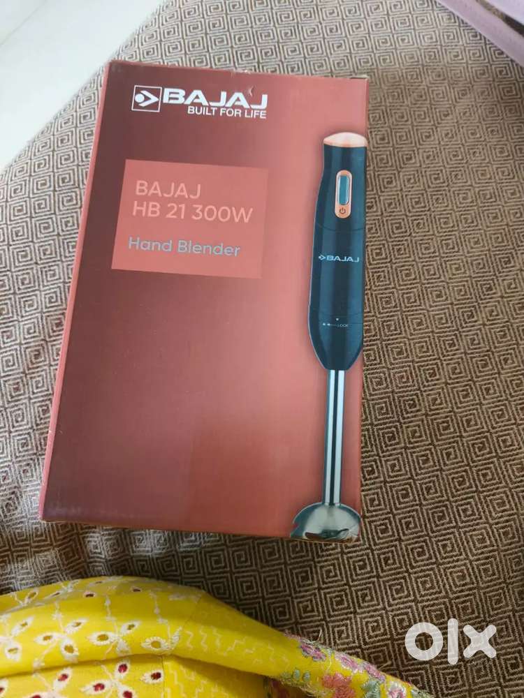 Bajaj hand blender (new) 1400/-  fix rate available in quantity