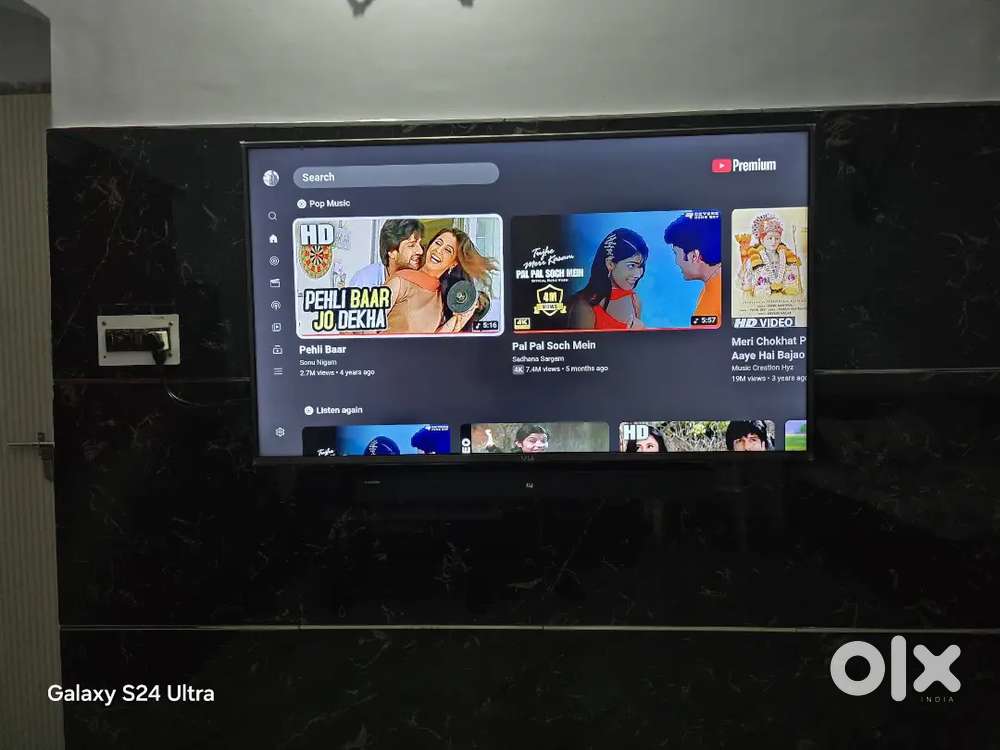 VU tv 55 inch 4K smart