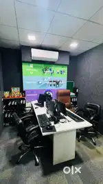 2840 Ft Fully Furnish Office For Rent.Prahladnagar
