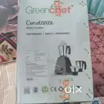 Green chef mixer grinder