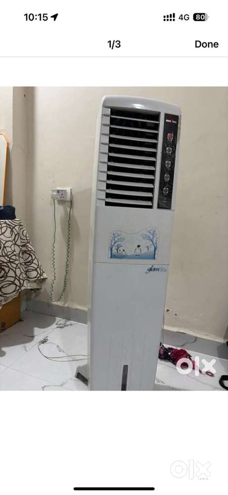 A kenstar cooler + gas stove