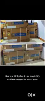 Bluestar 1 Ton 3 star 2025 model