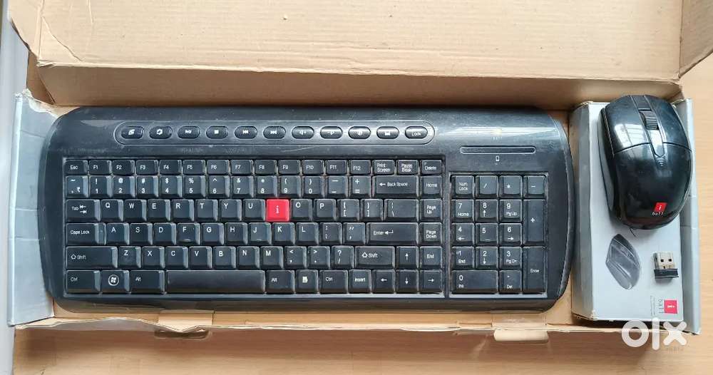 iball Shiny Duo Wireless Keyboard Mouse Combo