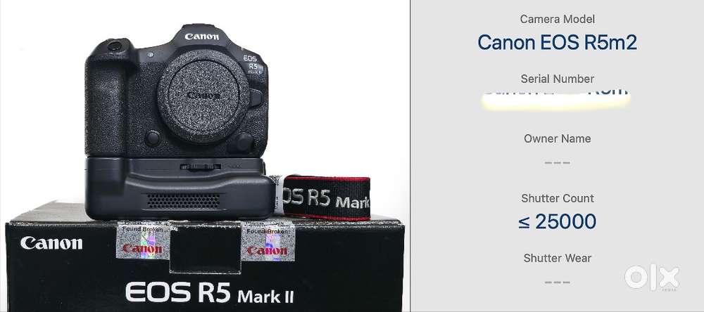Canon R5 Mk 2 with Grip - RF 15-35mm f2.8 + RF 24-70mm f2.8