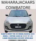 Maruti Suzuki Swift VDI Optional, 2019, Diesel