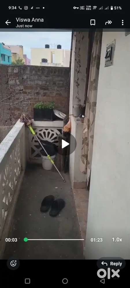 1 BHK for rent in Ponmeni Sammatipuram