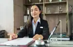 Urgently hiring female receptionist in office work