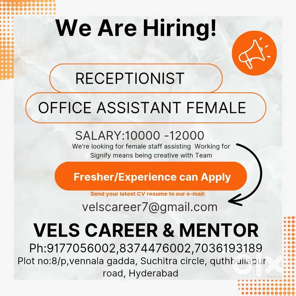 Receptionist female