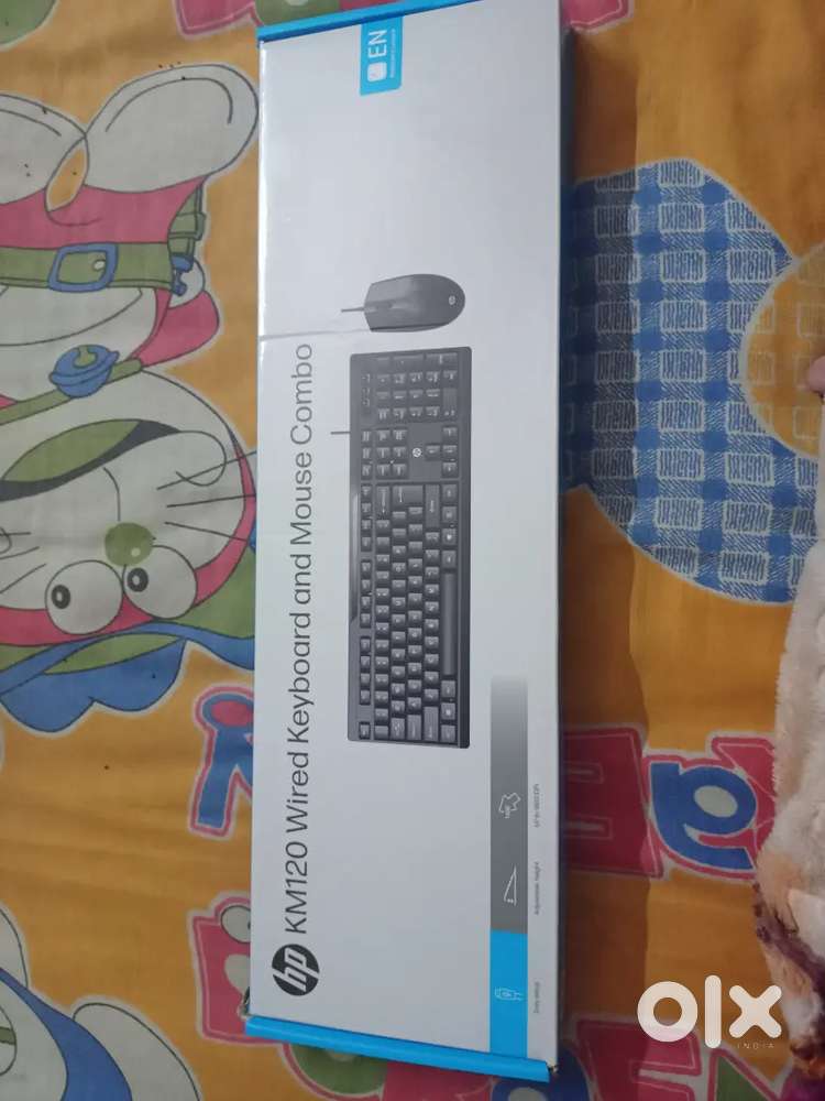 HP KM120 WIRED KEYBOARD AND MOUSE COMBO