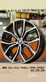 BMW X4 21 Inch Staggered Alloy wheels