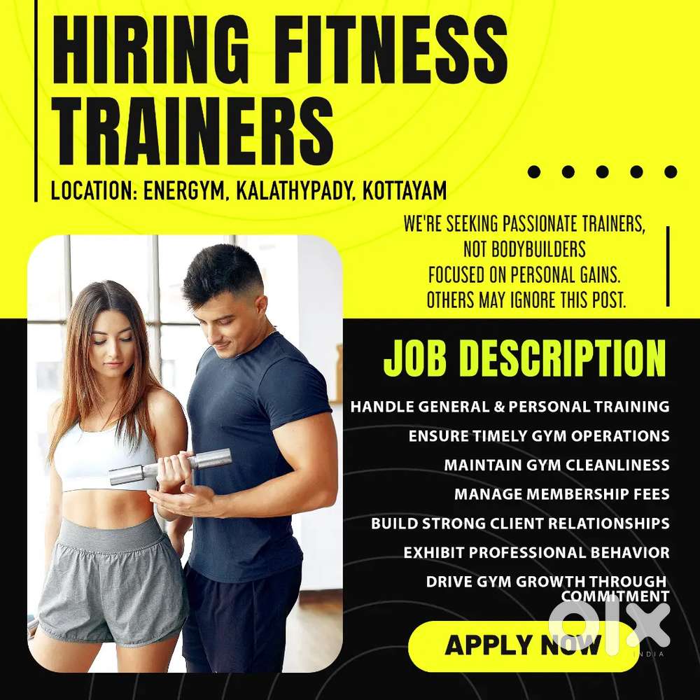 Fitness Trainer at Kottayam