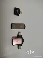 I am selling my HP pendrive (124GB) + 1 OTG(B type) + 1OTG(B & C type)