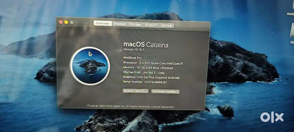 Macbook pro 2020 for sale